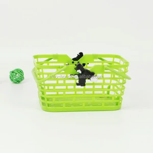 Hot Selling Colored Plastic Easter Egg with Basket