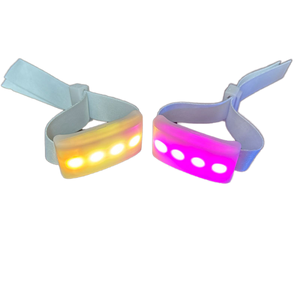 Novelties New Design Led Bracelets 7colors Light Flashing Follow Music Concert Led Wristbands April Fool's Day Christmas Holiday