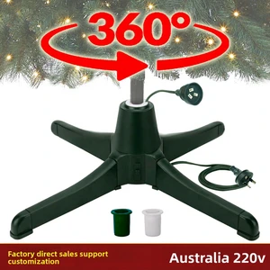 High Quality Christmas Rotating Tree Plastic Foot Bracket Home Decoration