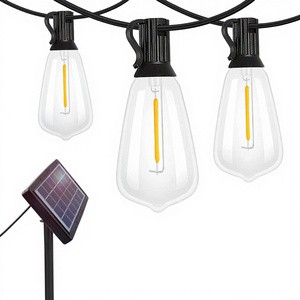 EU/US Standard Solar ST35 String Lights E12 Plastic LED IP65 Garden Outdoor Christmas Lights 2700K 110V/220V