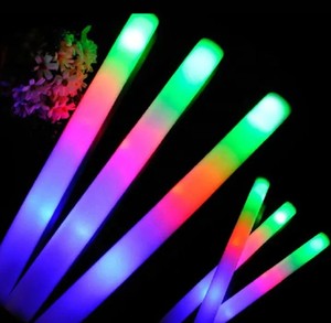 Hstyle LED Foam & Plastic Party Supplies Lighting up for Weddings Concerts Birthdays & Carnivals-RGB Colors Portable