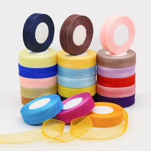 Polyester Satin-finish Decorative Ribbon for Home Decor and Gifts