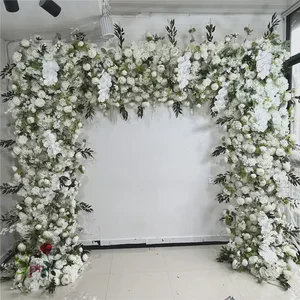 SPR Bridal Bouquet Hot Sale Environmentally-friendly Wedding Decoration Artificial Flower Wall Roll Backdrop