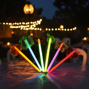 Halloween Party Gifts Glow Sticks Crown Wand Fancy Dress Fairy Party Glow Foam Stick Light Up Baton