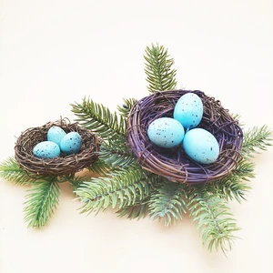 Easter egg nest decoration