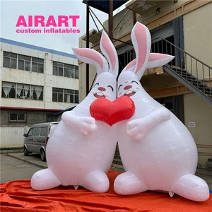 Easter Party Supplies Inflatable Bunny Decoration Outdoor