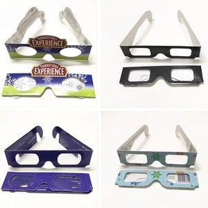 Festival Paper Rainbow 3D Diffraction Glasses Special Effect Fireworks Glasses Diffractive Glasses