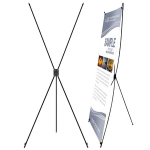 Promotional Wholesale X Banner Stand 60x160 Roll-Up Display 80x180 Advertising Wedding Poster Stand Advertising Sign