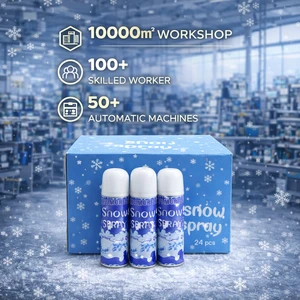 Hot Sales High Quality For Party Festival Decoration Foam Snow Spray Christmas Party Snow Spray