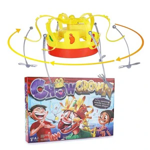 New Product Explosion Customization Chow Crown Plastic Food Hat Toy Funny Trick Board Games Battle Interedting Party Game
