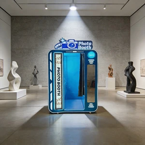 Complete Foto Props And Giratorio Picture Set With Inflatable Rotating Selfie Cabina Overhead 360 Photo Booth