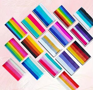 Halloween Easy to Clean Water Activated Face Paint Palette Face Painting Party Face Body Painting Body Paint