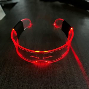 Hot Sale Colorful Led Smart Glasses for Concert Dancing Party Decor Punk Led Glasses Party Glow in Dark Dj Cool Party Glasses