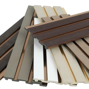Eco-friendly 100% Waterproof Decorative Partition Ps Wall Panel For Indoor Use Modern Hall Living Room Hotel Lobby
