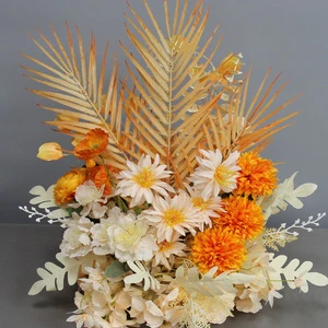 Wedding Aisle Decorations Artificial Flowers Table Flowers Stage Wedding Decorations Finished Floral Arrangements