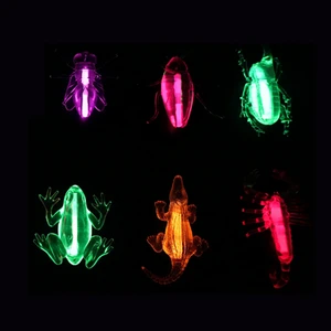 Kids Toy Glow Critters And Halloween Trick Or Treat Insect Glow Sticks Necklace Party Holiday Supplies