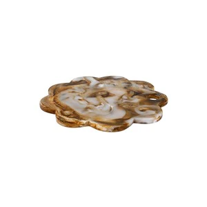 Multifunctional Handmade Resin Cheese Board Unique Swirl Eco-Friendly Dishwasher Safe Vegetables Cutting Board Chopping Blocks