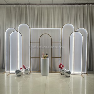SMOOTH New Design Wedding Stage Background Decoration LED Backdrop Arch