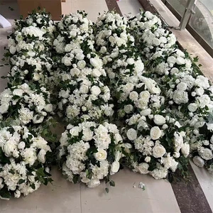 GOG039 Customized New Morden Large Artificial Silk Lavender Floral Wedding Flower Table Round Decoration Centerpieces Gifts