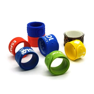 Slap Silicone Bracelet Wedding Favors & Bridal Party Gifts Slap Rubber Bracelet Screen Printing Slap Rubber Wristbands