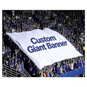 Custom Printing Any Size Large Personalized LOGO Giant Football Match Crowd Fans Surf Calcio Tifo Flag Banner