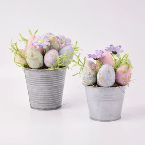 BSCI Factory Suppliers Customized Home Crafts Foam Egg Easter Decoration