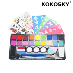Children's Toy Set Fun and Festive Body Painting Supplies Kits for Kids and Adults for Party Face Painting