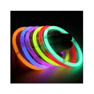 3pcs Multi Color Chemical Survival Beautiful Bracelets Glow In The Dark Party Sticks