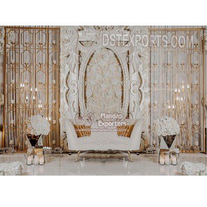 Asian Wedding Events Candle Wall for Decoration Wedding Stage Backdrop Candle Walls Splendid Wedding Reception Candle Walls