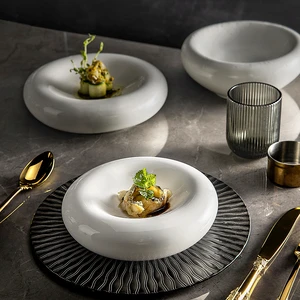 Events Ceramic Soup Dishes & Plate Crockery Other Hotel Quality Molecular Restaurant VIP Dessert Tray Appetizer Bowl Porcelain