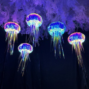 Led Jellyfish Dream Color Decorative Christmas Lights for Mall Outdoor Hanging Lights Decoration