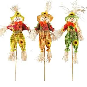 Cheap Handmade Scarecrow Witch for Halloween Decoration
