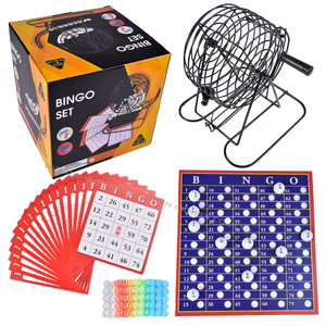 Custom Bingo Game Set Bulk Wholesale, Factory Price Personalized Bingo Kit for Party Events