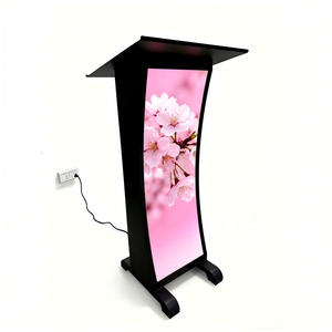 P1.25 GOB Indoor Podium LED Display Custom Easy Installation Church Conference Table Screen