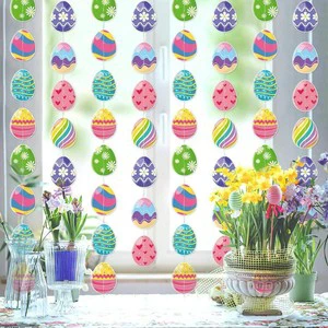 Easter Decoration Hanging Ornaments Sewing Strip Easter Egg Hanging Decor Party Supplies