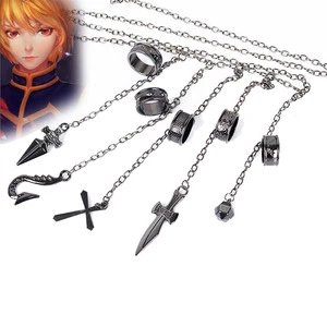 Anime Cosplay Full Time Hunter X Hunter Jack Kurapika Five-Finger Ring Bracelet