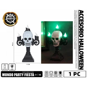 Halloween Skull Candle Holder #71116 for Spooky Lighting This October Festive Season