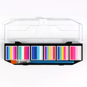 Halloween Face Paint Kit for Party Makeup Water Professional Multi-Color Body Art Painting Water-Based facePainting