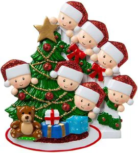 2021 Family Christmas Tree Ornament