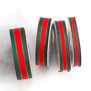 Holiday Ribbon for Crafts and Christmas Decorations, Gift Wrapping, .1