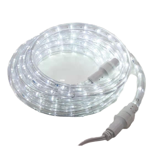 Rope 220V Soft Warm White 13mm Dia 36 LED/m IP65 Touch Control Rechargeable Battery-Powered CRI60 30000 Hours Garden Christmas