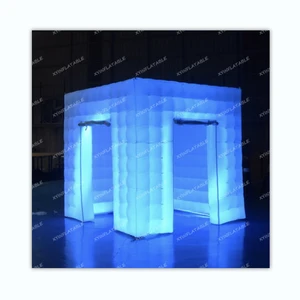 Hot Sale Customized Led Blow up Photo Booth, Inflatable Photobooth Props