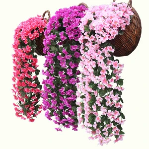 Hot Sale Artificial Silk Gillyflower Wall Hanging for Wedding and Valentine's Day Decorations High Quality Materials