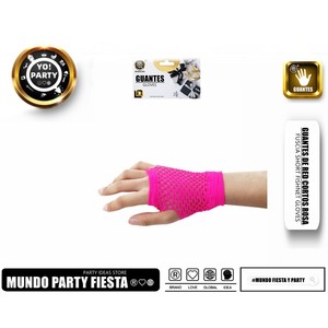 Short Fishnet Gloves for Party Novelties Model #60468