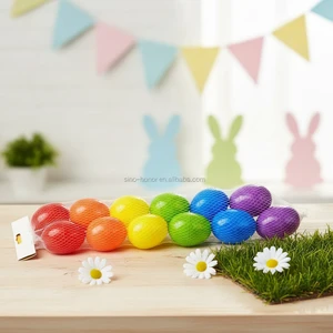 Easter Eggs Plastic Colored Easter Eggs