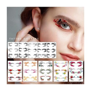 Eyeshadow Party Sticker Face Paint Sticker Stage Art Beauty Eye Art DIY Eye Tattoo Sticker
