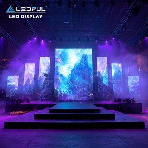 Rental P2 P2.6 Waterproof Events Visual LED Screen Display Concert Music Dj Back Display Wedding Electric Hall Stage Background