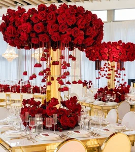 Hot Sale Wedding Flower Table Centerpieces Stand for Party Decoration