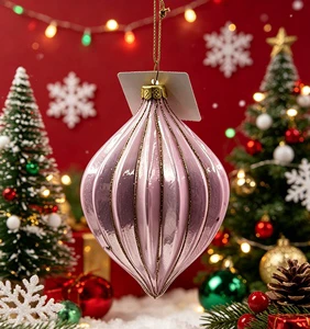 Vintage Glass Christmas Ball Ornaments, Creative Festival Decorations, Tree Hangings, New Arrival Bestseller