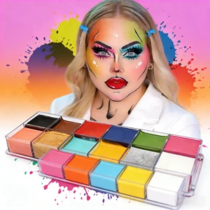 High Quality Washable & Waterbased Body Painting Kit Professional Colorful Body Art Face Body Paint